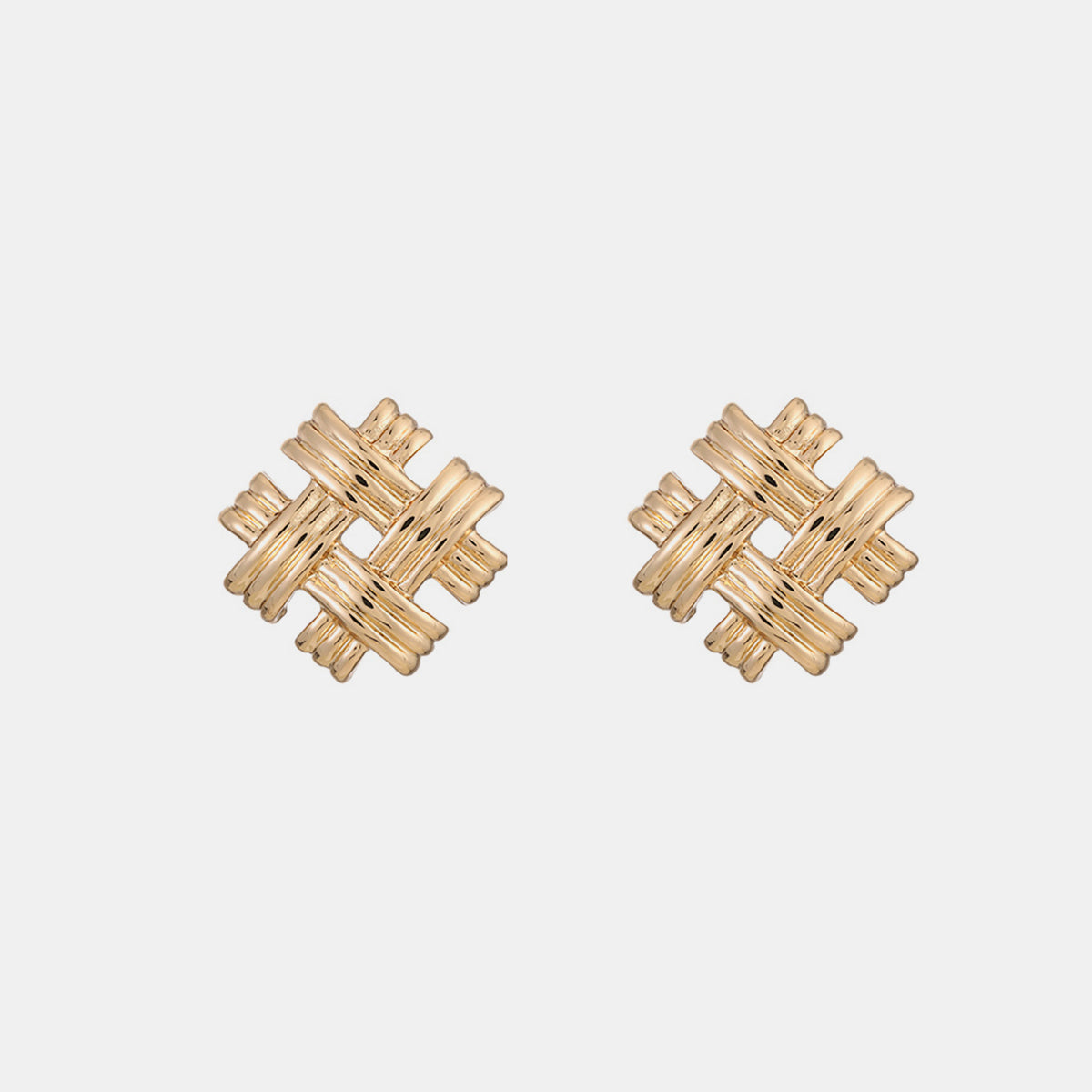 honeybee Mumford's Gold-Plated Stud Earrings