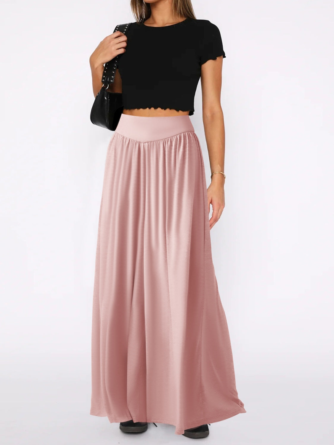 Honeybee Mumford's High Waist Wide Leg Pants