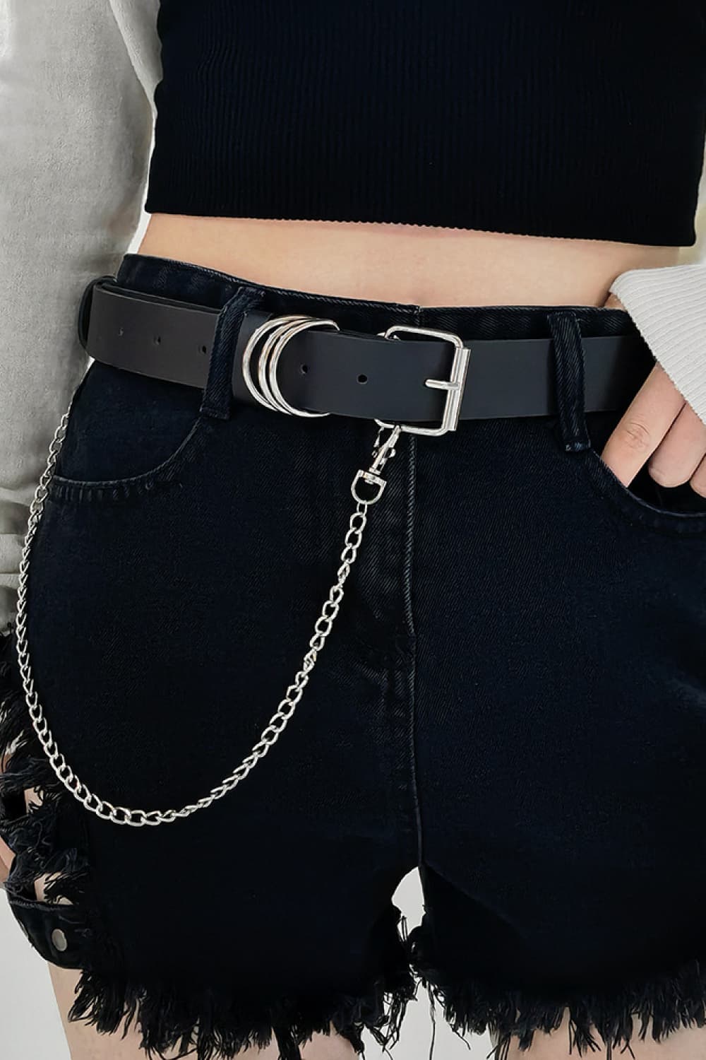 Honeybee Mumford's Leather Chain Belt