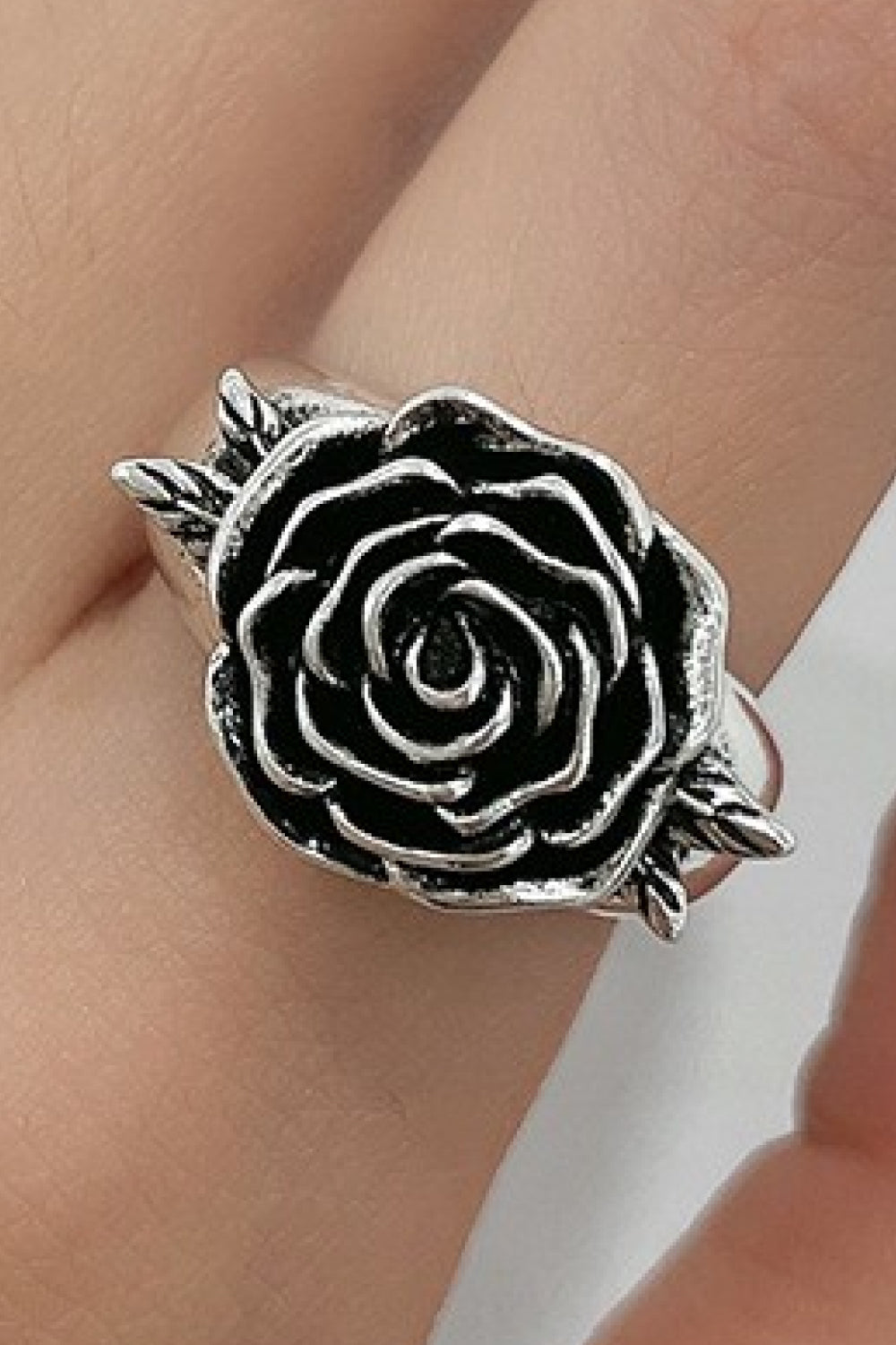 Honeybee Mumford's Rose 18K Silver-Plated Ring