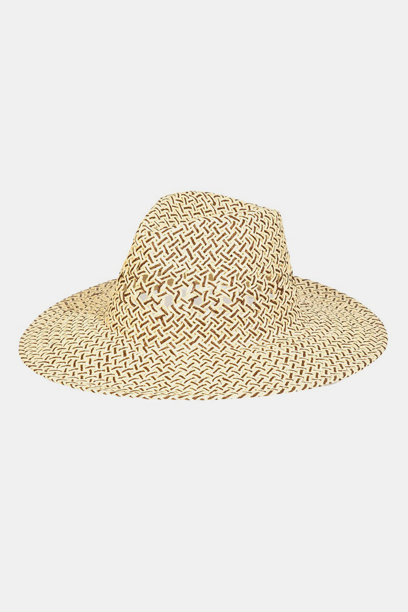 Honeybee Mumford's Cutout Woven Straw Hat