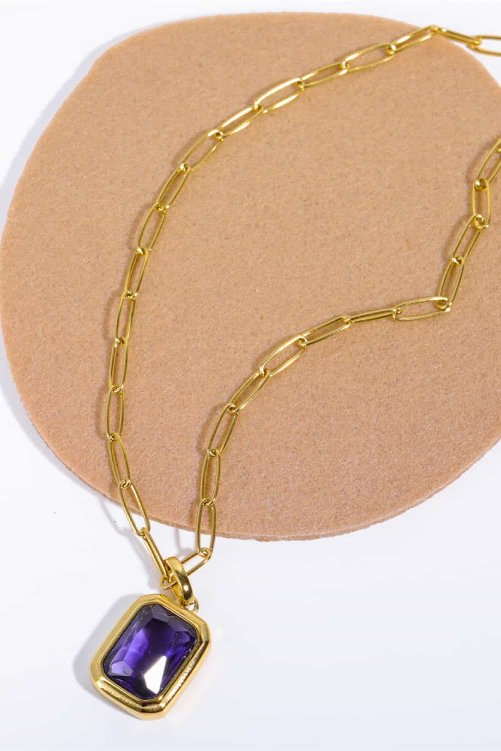 Honeybee Mumford's 18K Gold-Plated Geometrical Shape Pendant Necklace