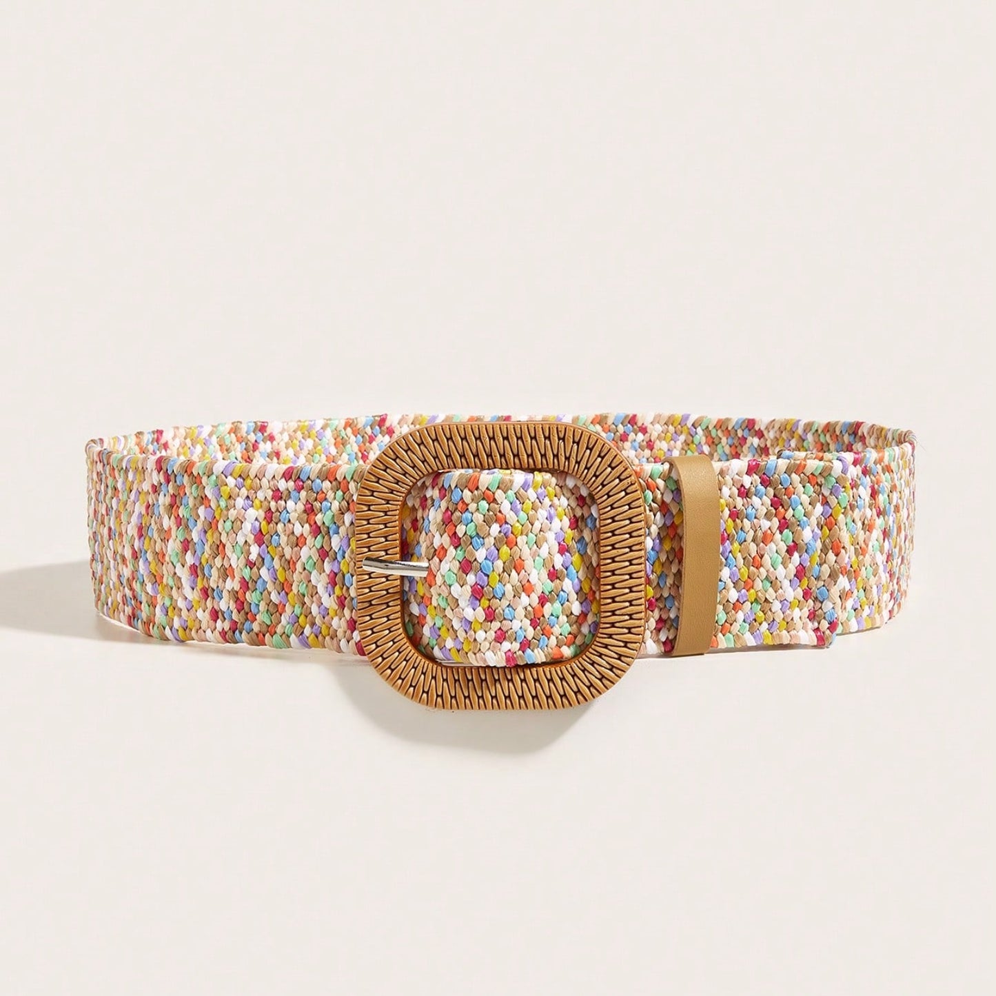 Honeybee Mumford's Contrast Square Buckle Belt