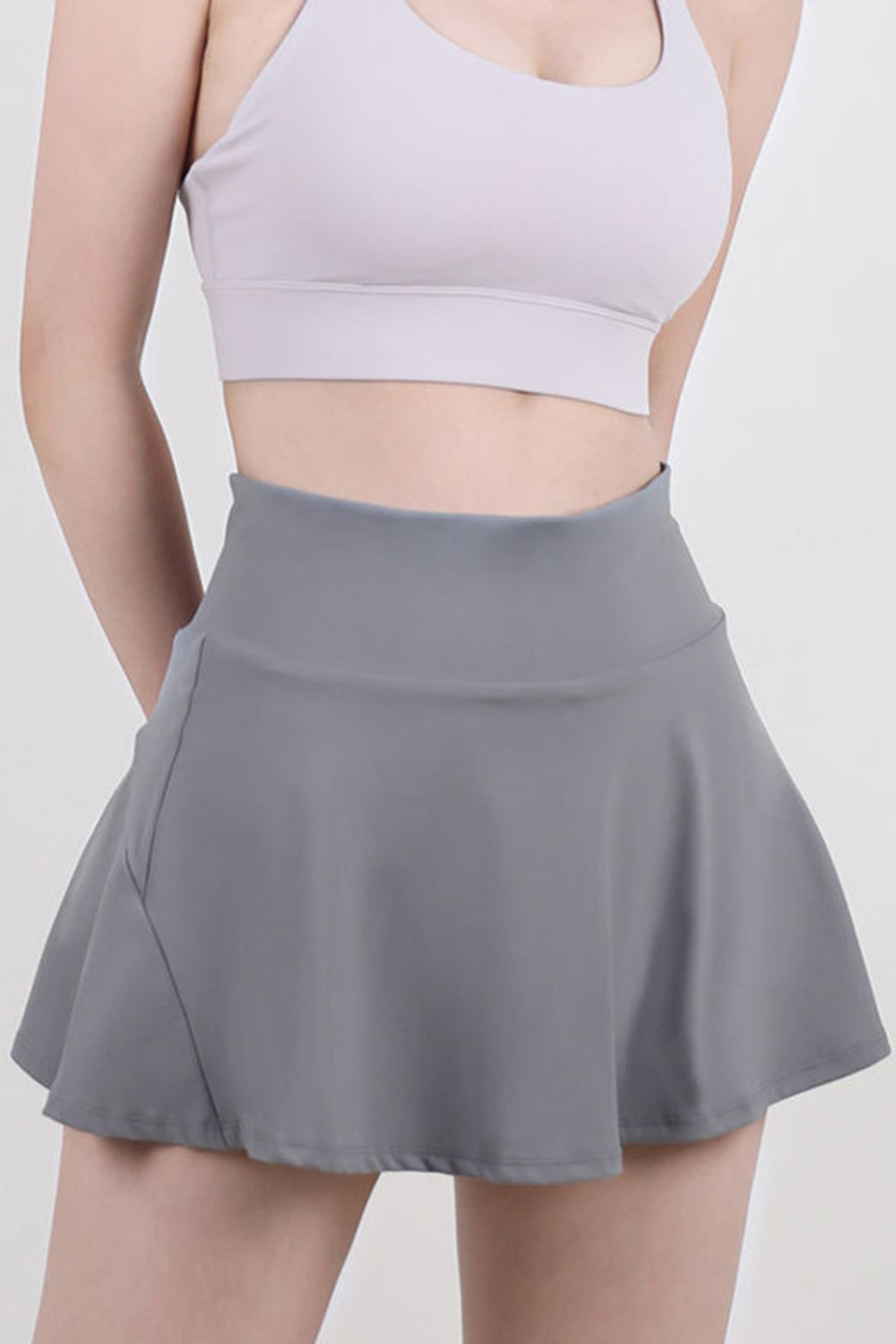 Honeybee Mumford's High Waist Pleated Active Skirt