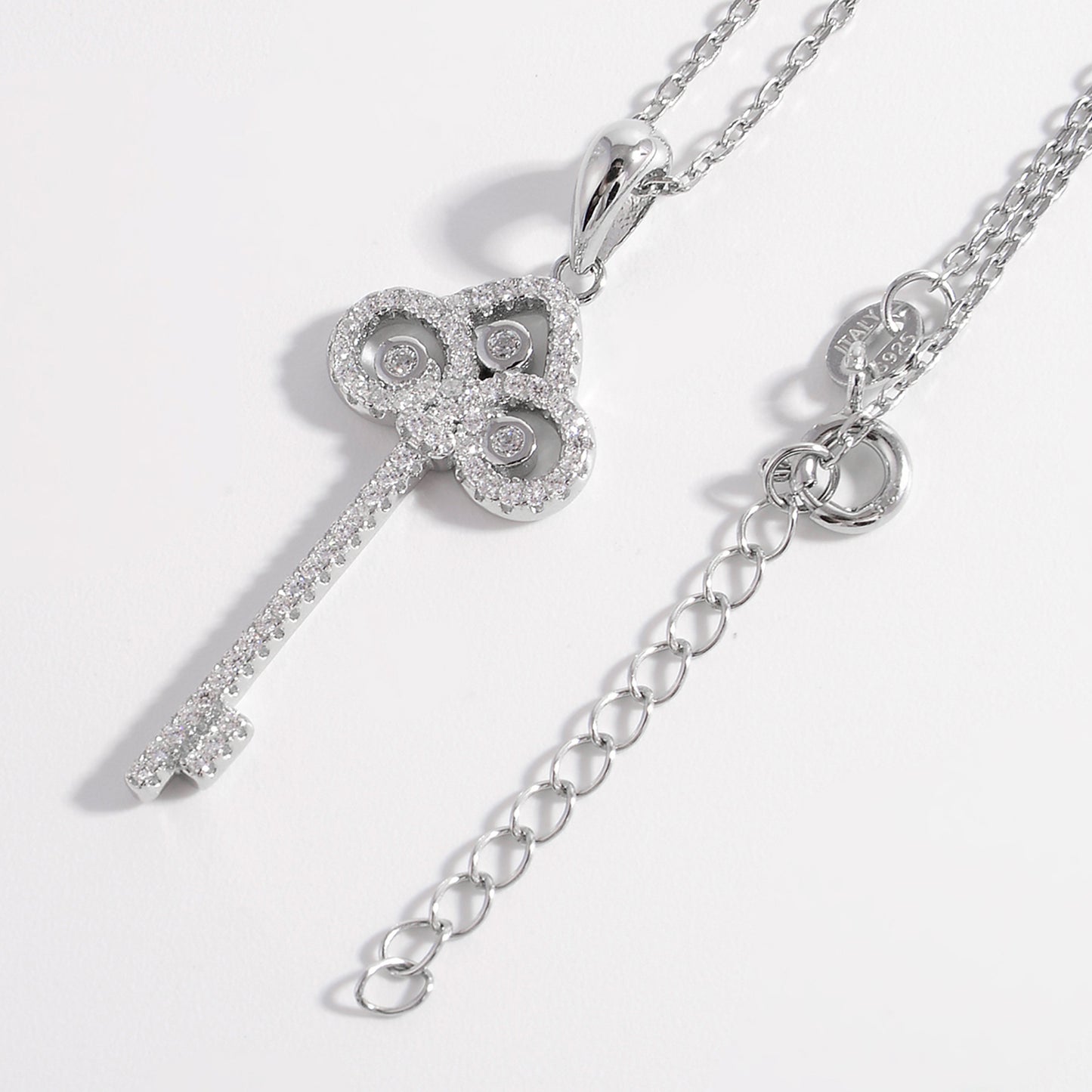 Honeybee Mumford's Sterling Silver Key Shape Necklace