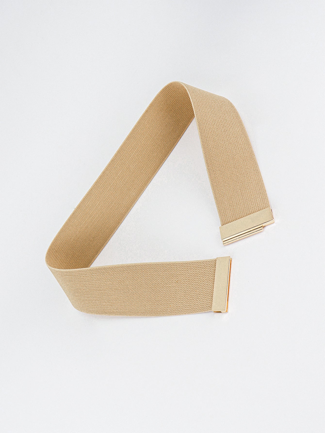 Honeybee Mumford's Tan or Black Buckle Elastic Belt