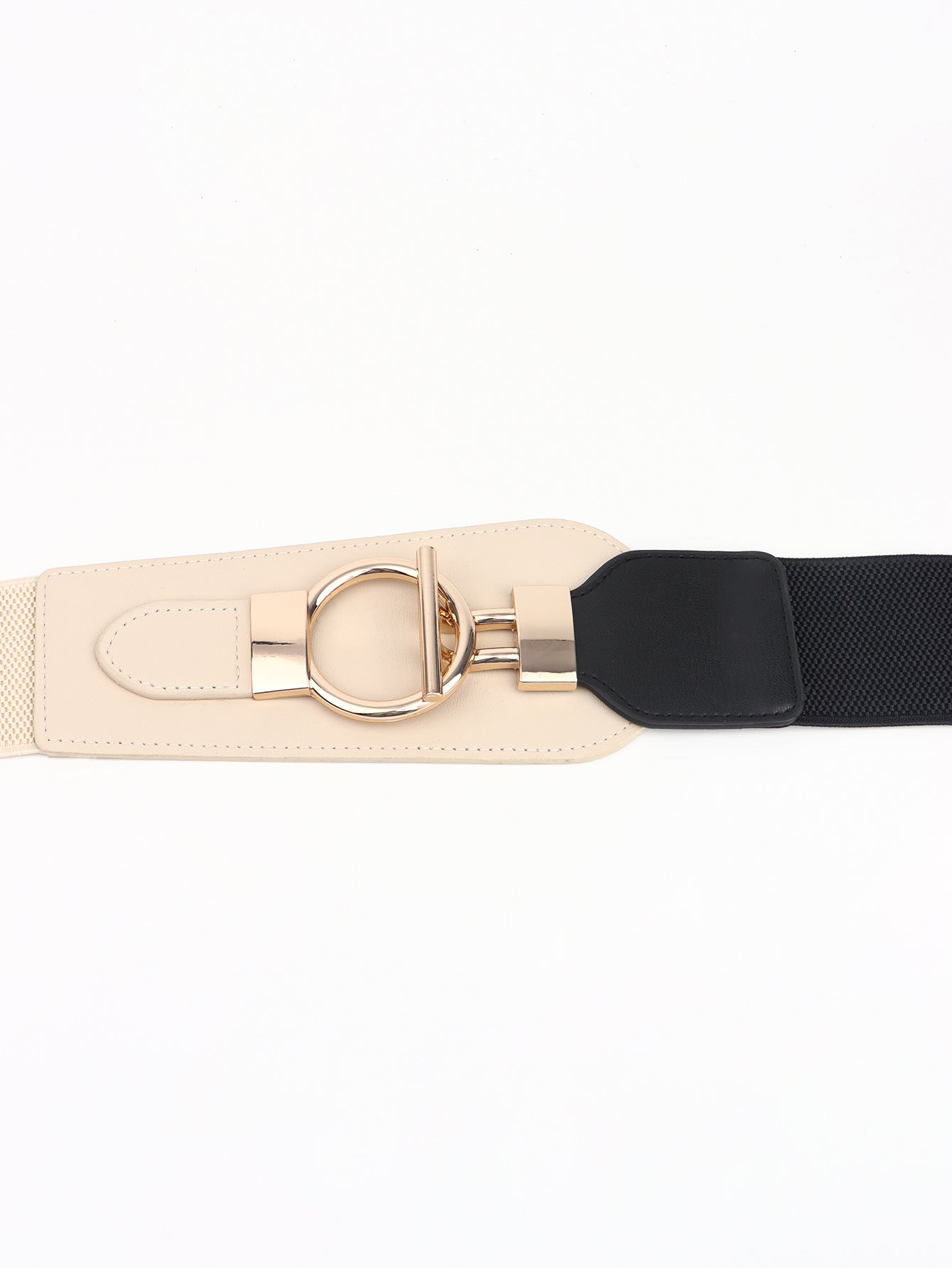 Honeybee Mumford's Elastic Wide Belt with Buckle