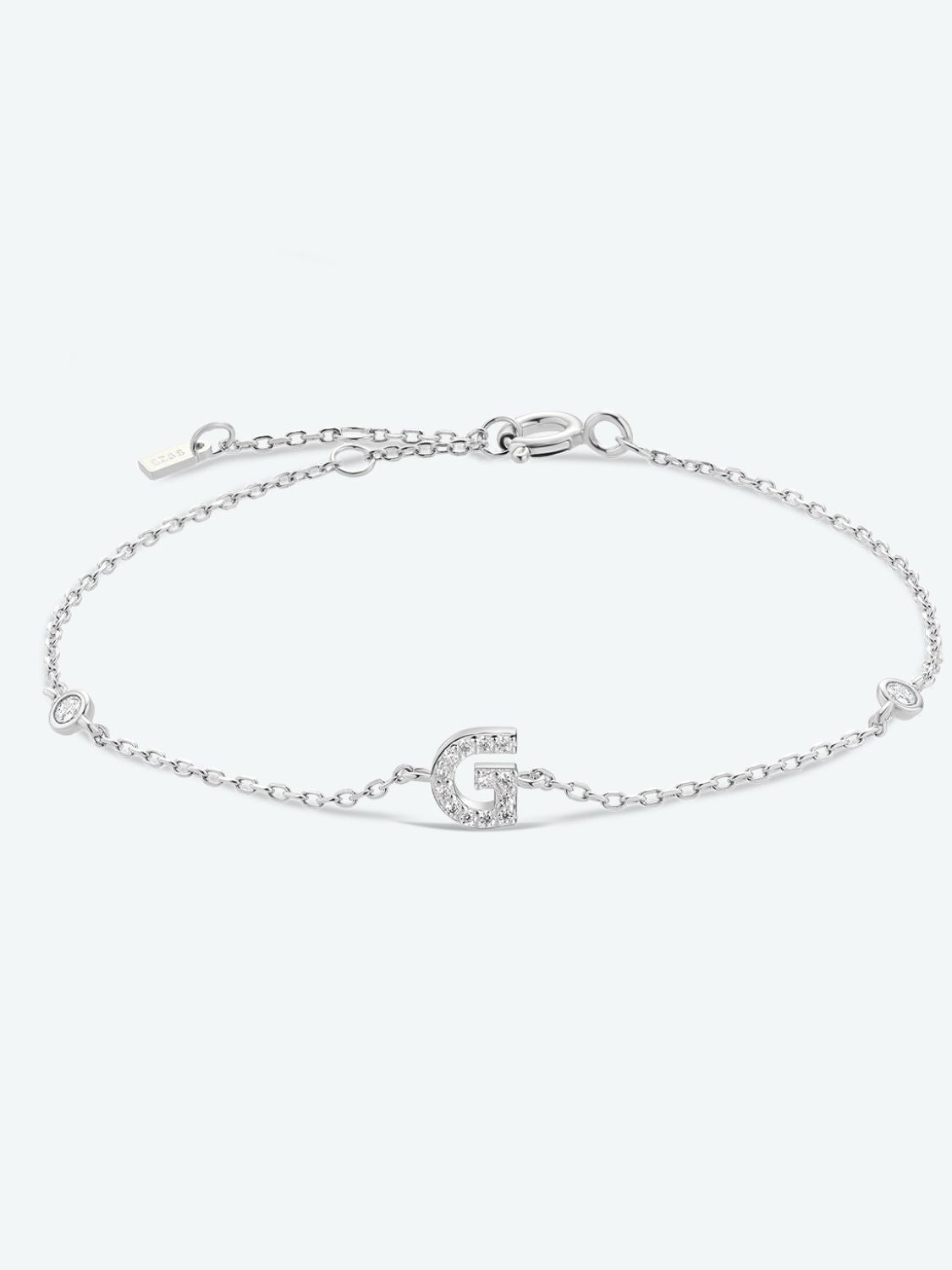 Honeybee Mumford's G To K Sterling Silver Bracelet