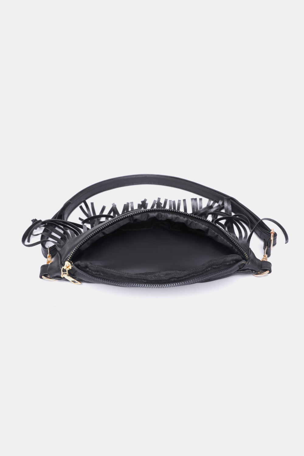 honeybee Mumford's Fringed Leather Sling Bag