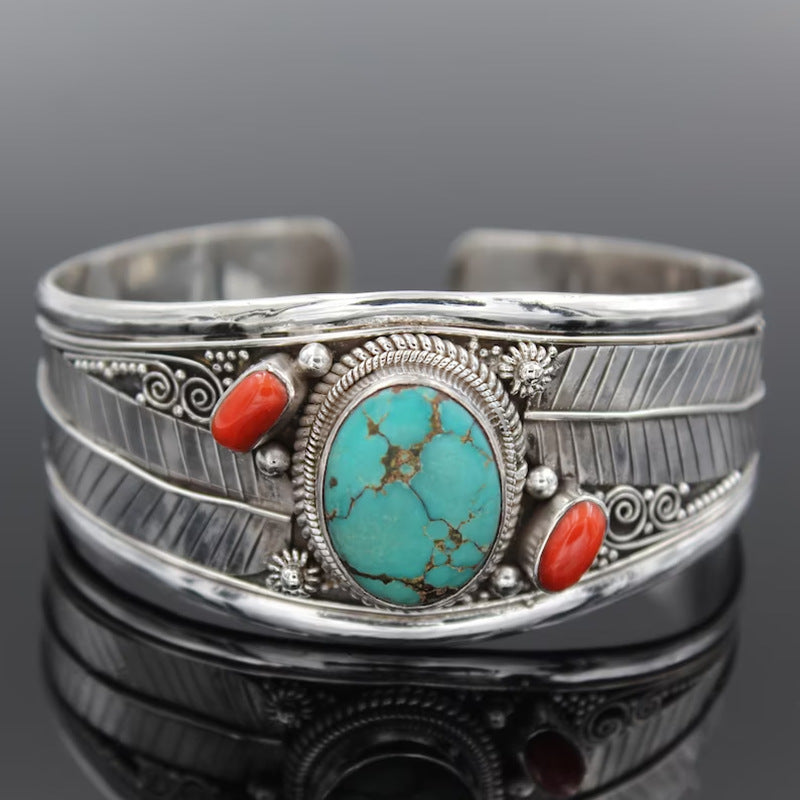 Honeybee Mumford's Turquoise Open Bracelet