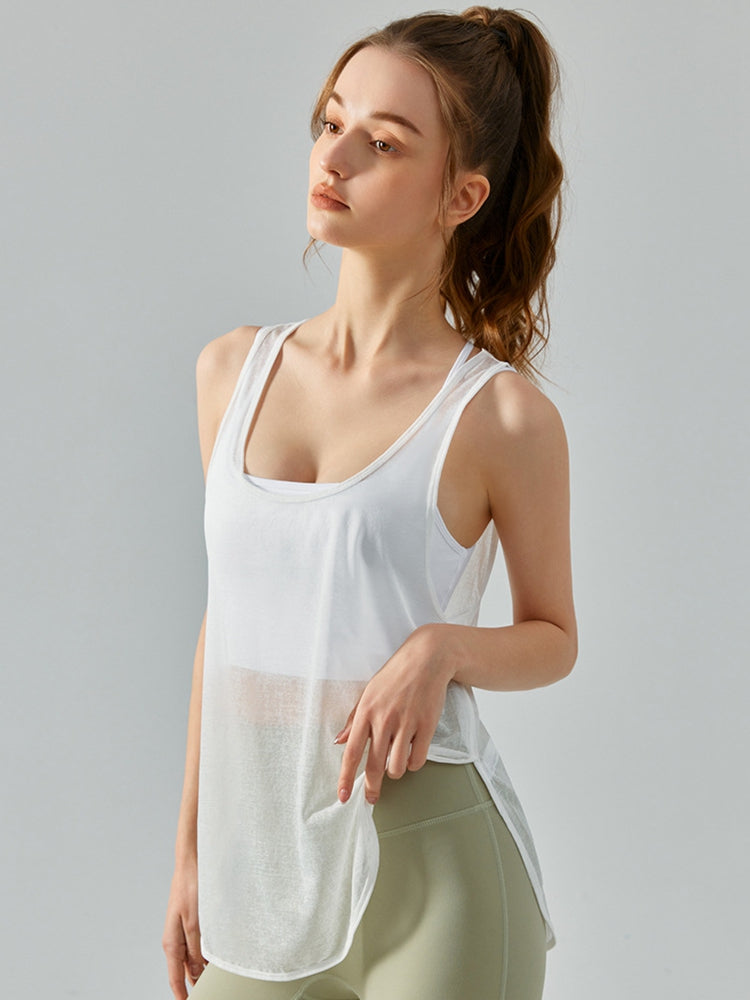 Honeybee Mumford's Scoop Neck Sports Tank Top