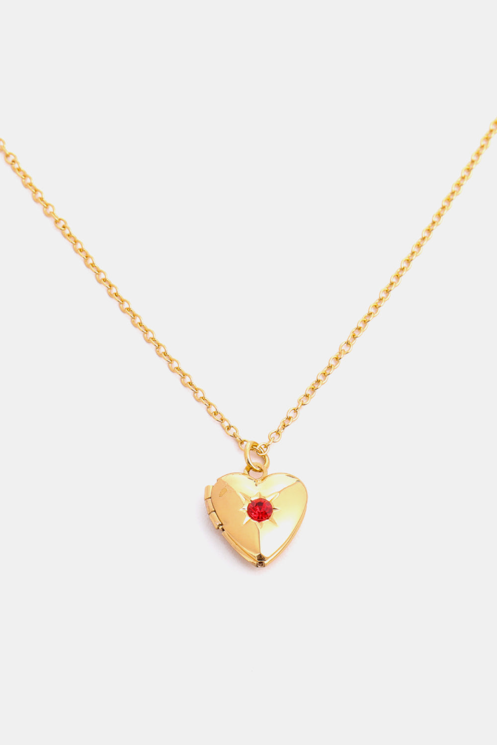 Honeybee Mumford's Heart Shape 14K Gold-Plated Pendant Necklace