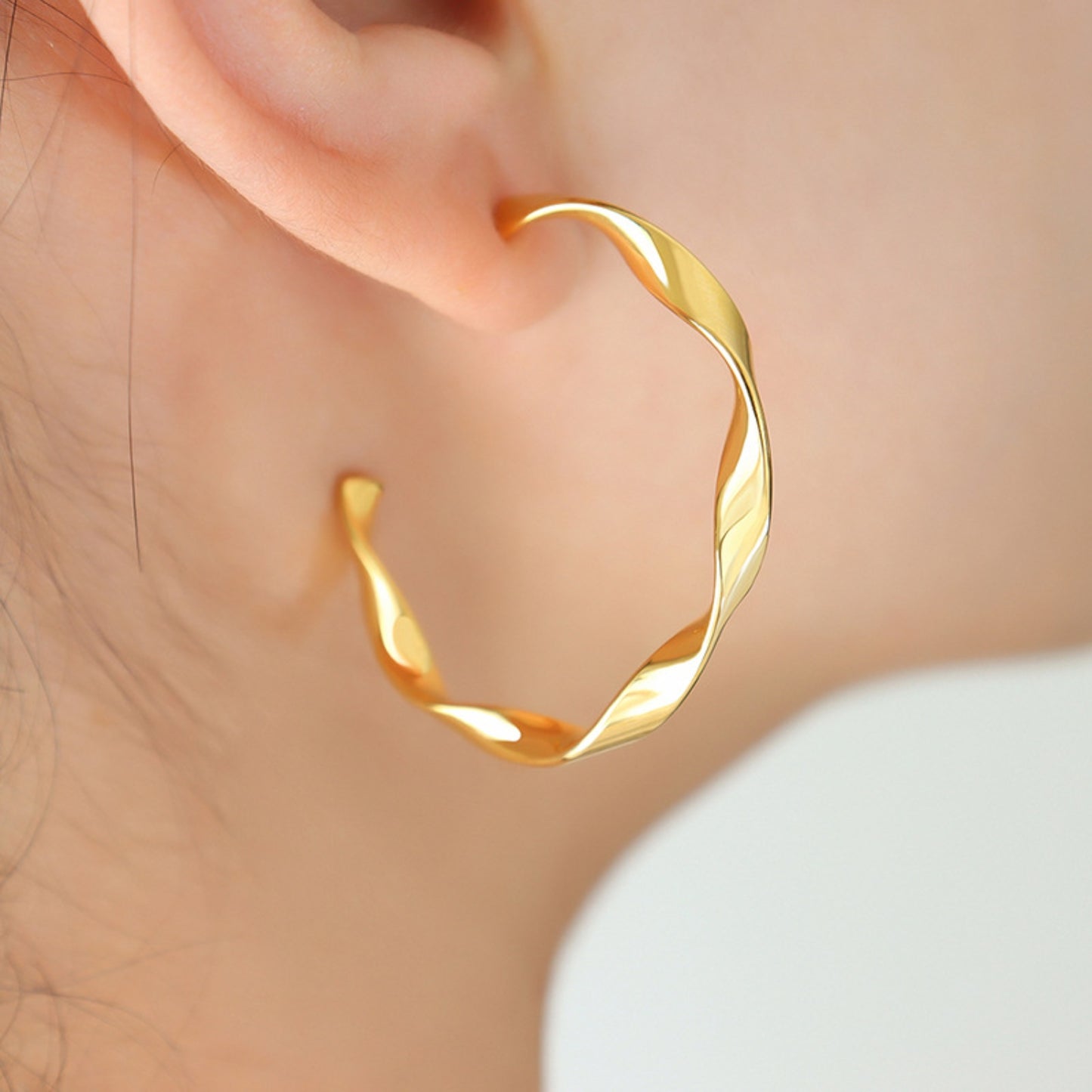 honeybee Mumford's C-Hoop Earrings