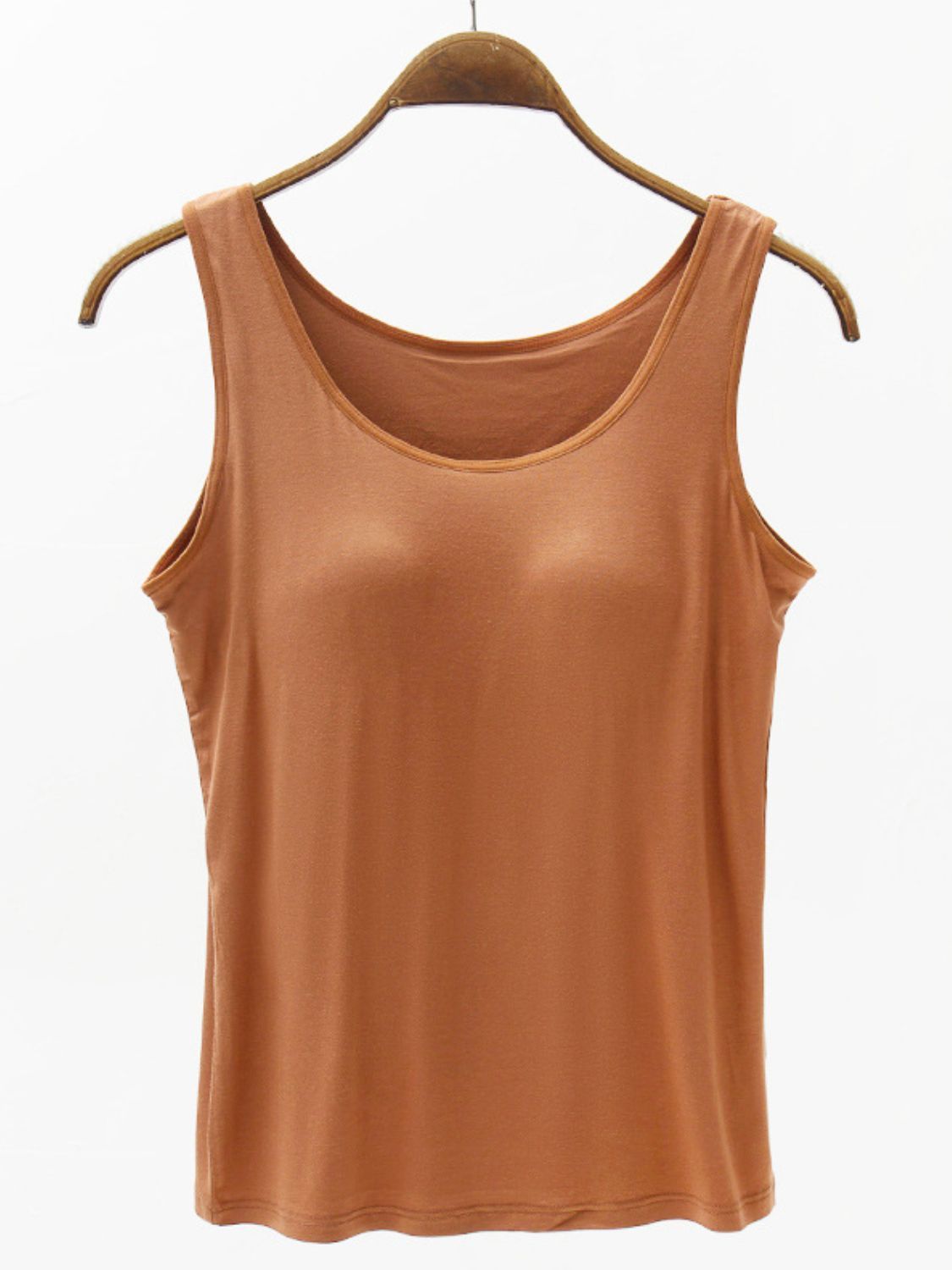 Honeybee Mumford's Full Size Wide Strap Modal Tank with Bra