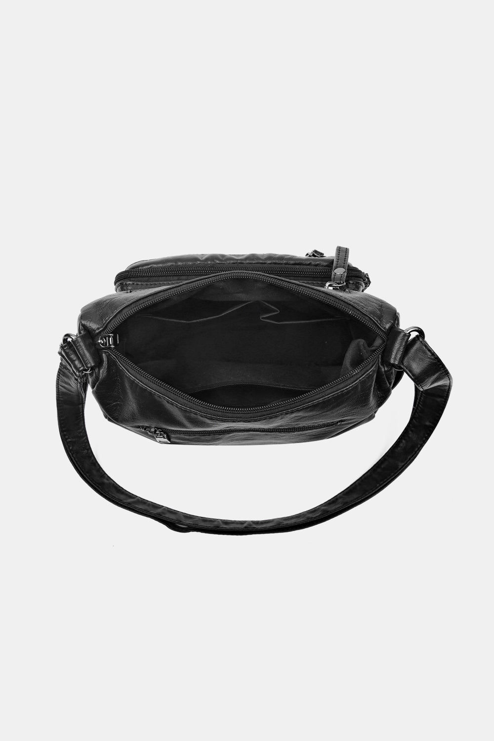 Honeybee Mumford's Leather Adjustable Strap Crossbody Bag