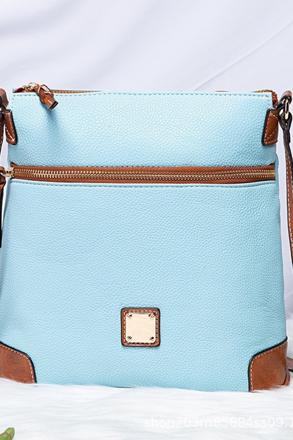 Honeybee Mumford's Leather Crossbody Bag