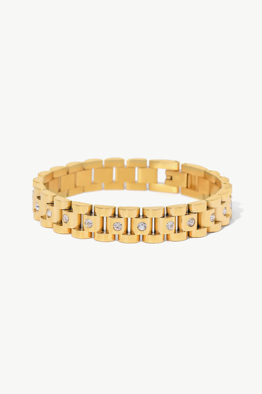 honeybee Mumford's 18K Gold-Plated Watch Band Bracelet