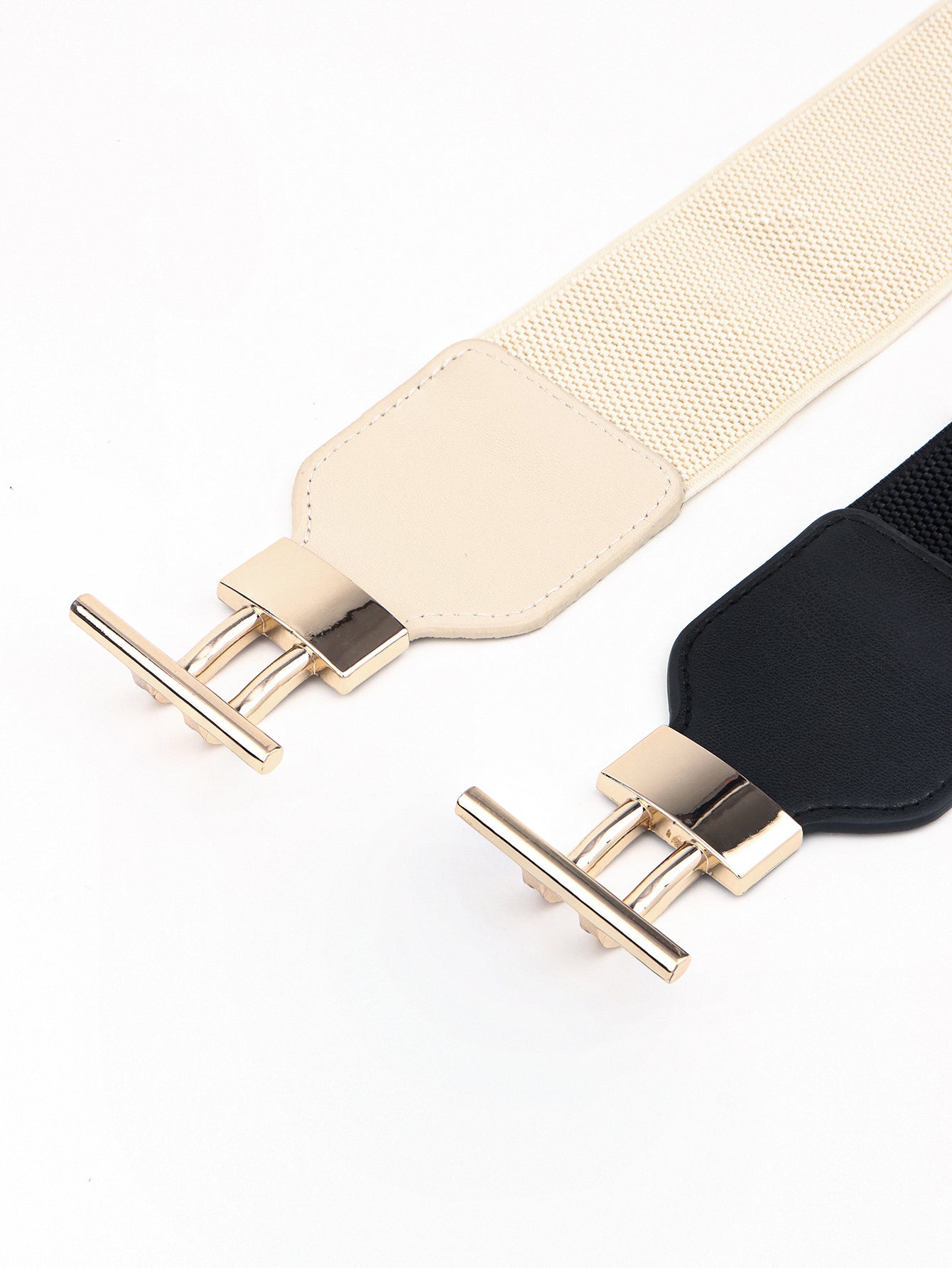 Honeybee Mumford's Elastic Wide Belt with Buckle