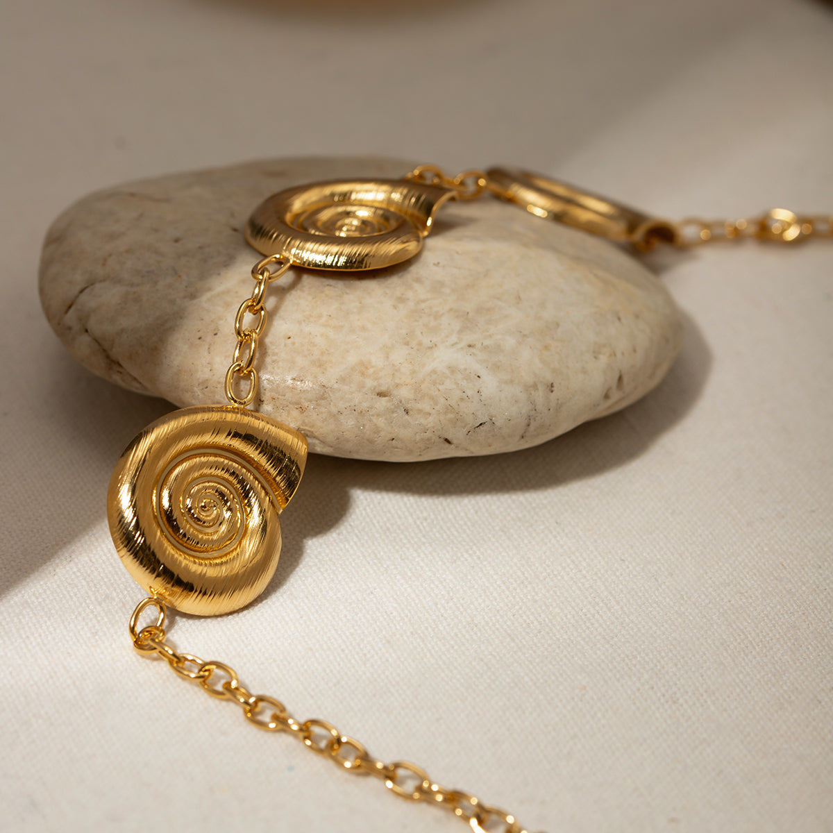 Honeybee Mumford's Spiral Charm Necklace