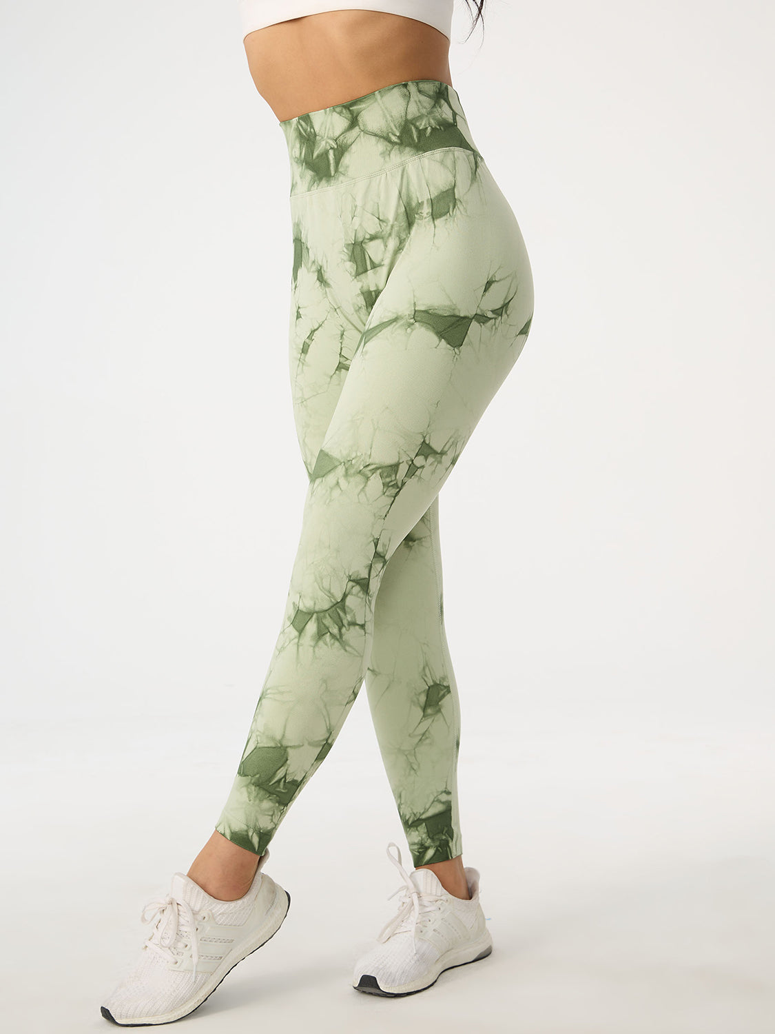 Honeybee Mumford's Printed High Waist Active Pants