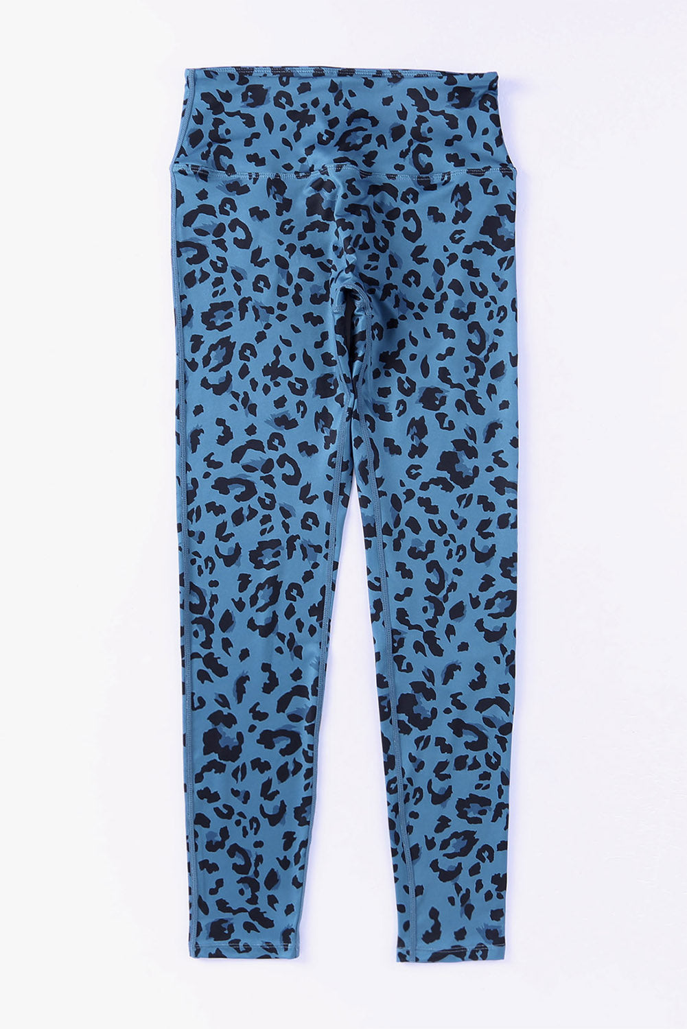 Honeybee Mumford's Leopard Print Wide Waistband Leggings