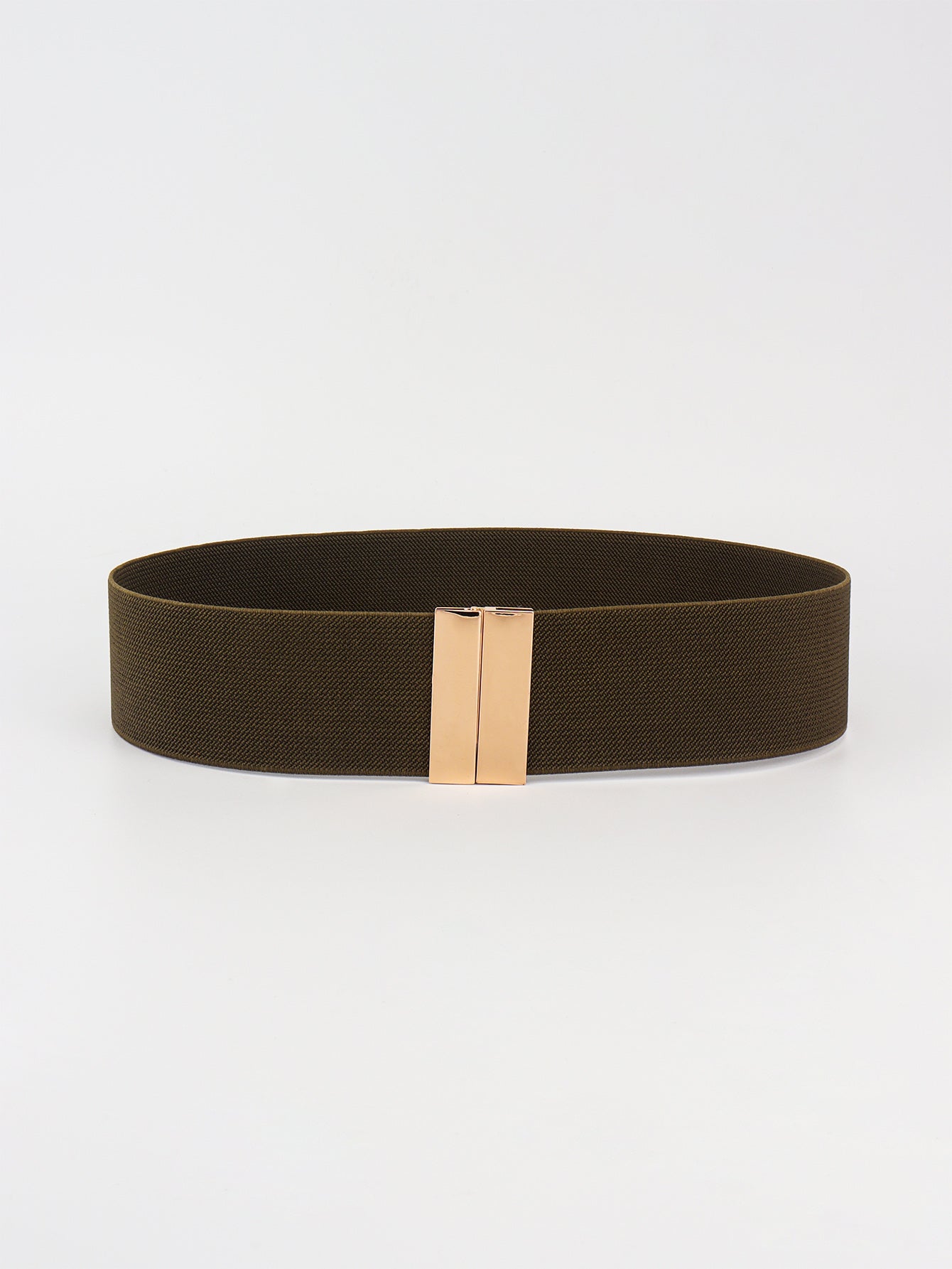 Honeybee Mumford's Tan or Black Buckle Elastic Belt