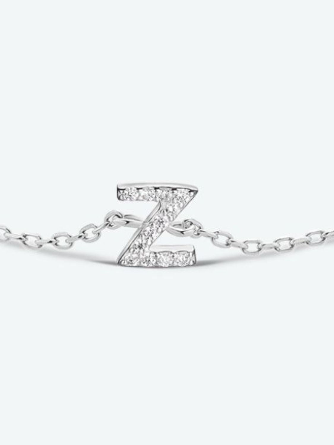 Honeybee Mumford's V To Z Sterling Silver Bracelet