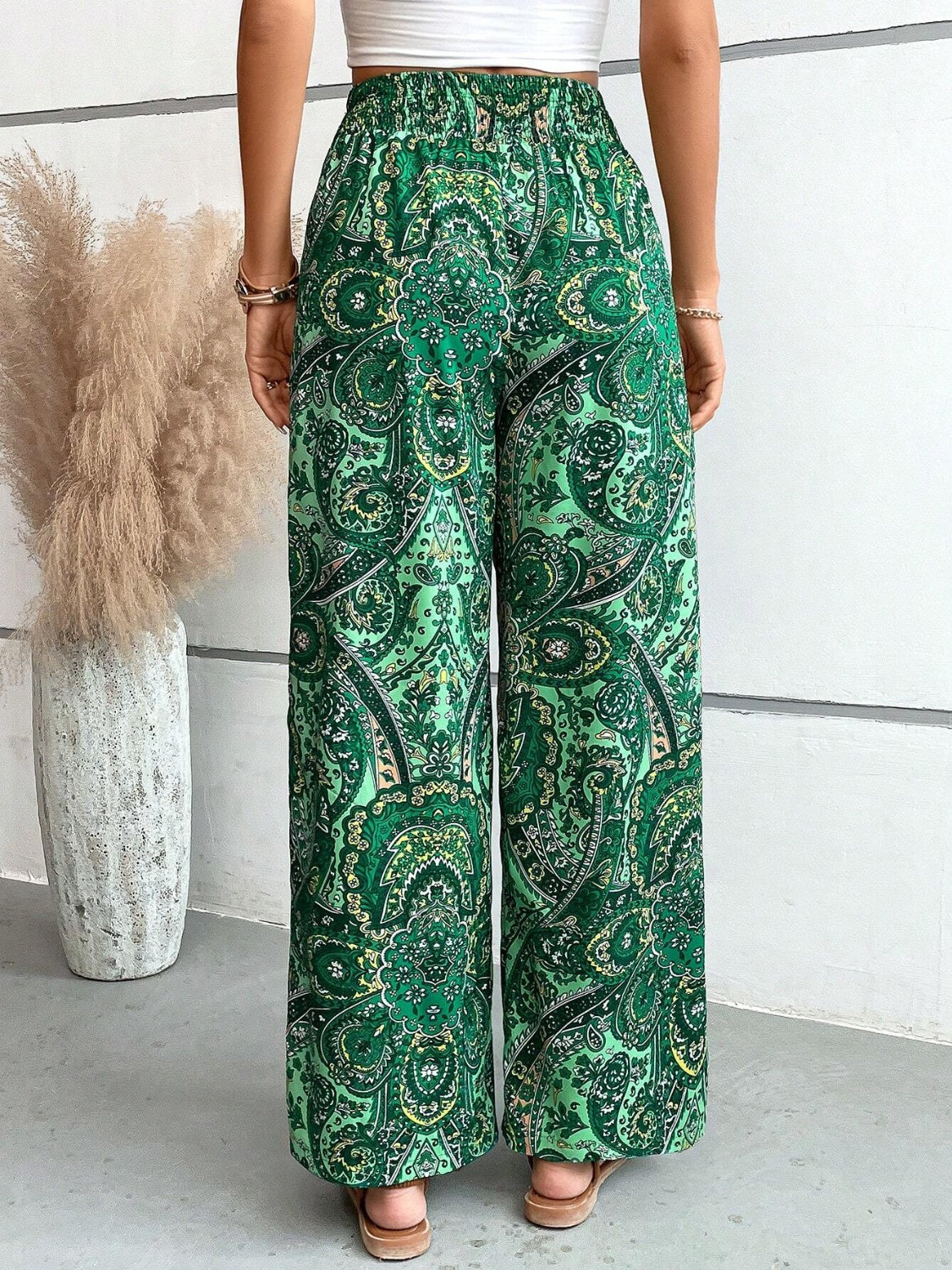 Honeybee Mumford's Printed Wide Leg Pants