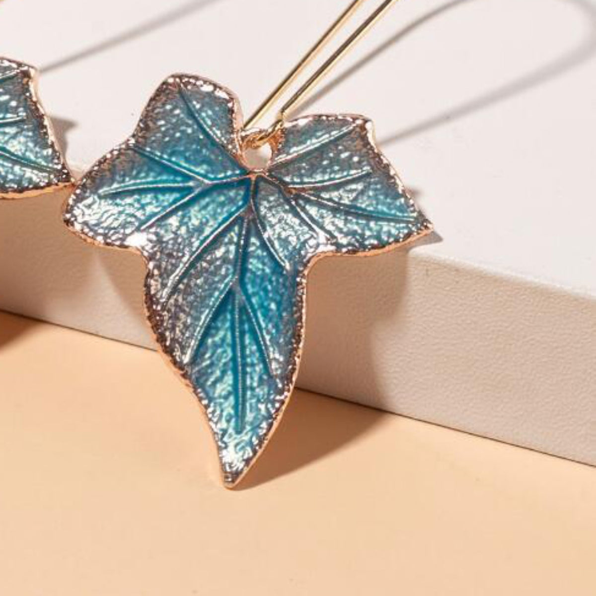 honeybee Mumford's Alloy Leaf Drop Earrings