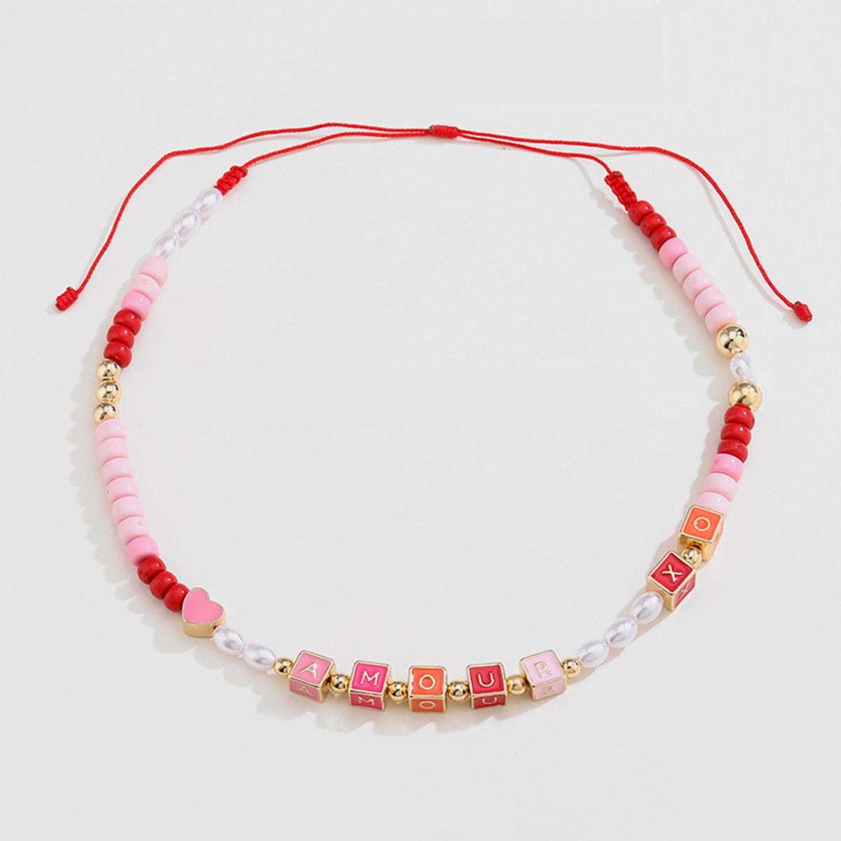 honeybee Mumford's Geometric Bead Necklace