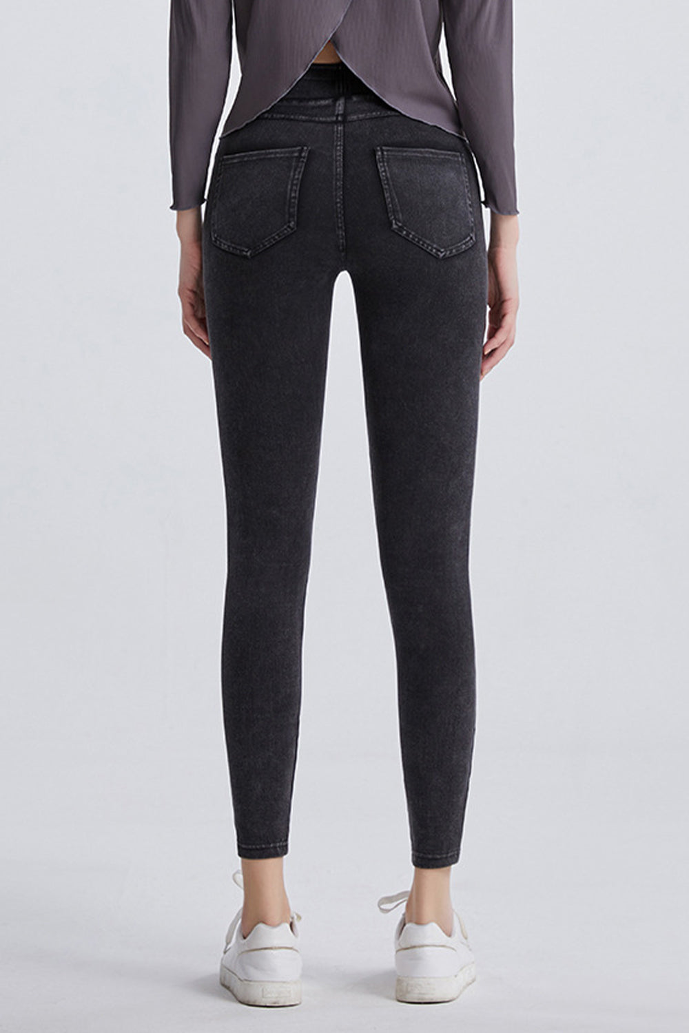 Honeybee Mumford's High Waist Cropped Jeans