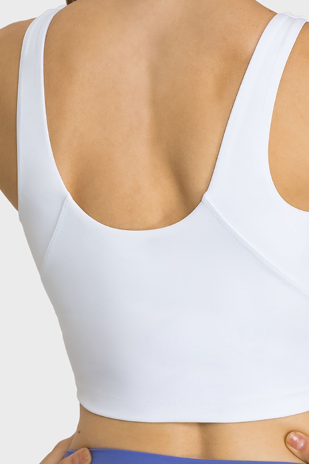 Honeybee Mumford's Feel Like Skin Highly Stretchy Cropped Sports Tank