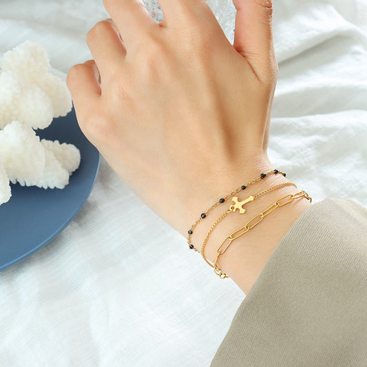 Honeybee Mumford's Three-Layered Bracelet