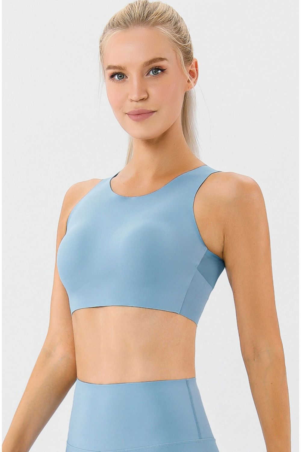 Honeybee Mumford's Round Neck Wide Strap Active Bra