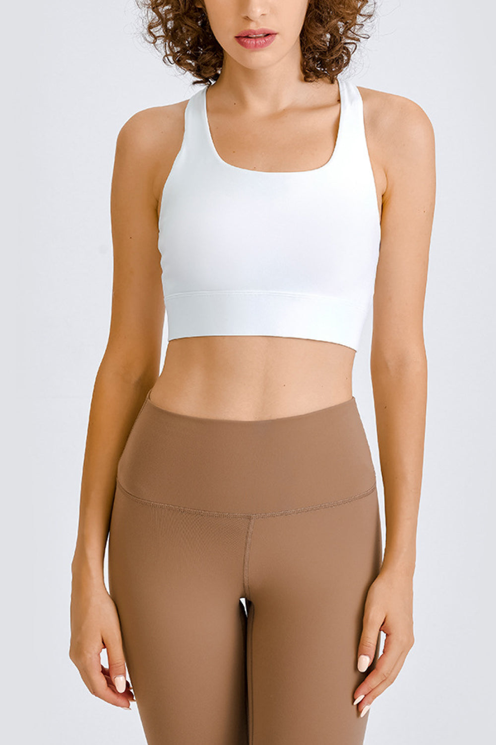 Honeybee Mumford's Cross Back Yoga Crop Top