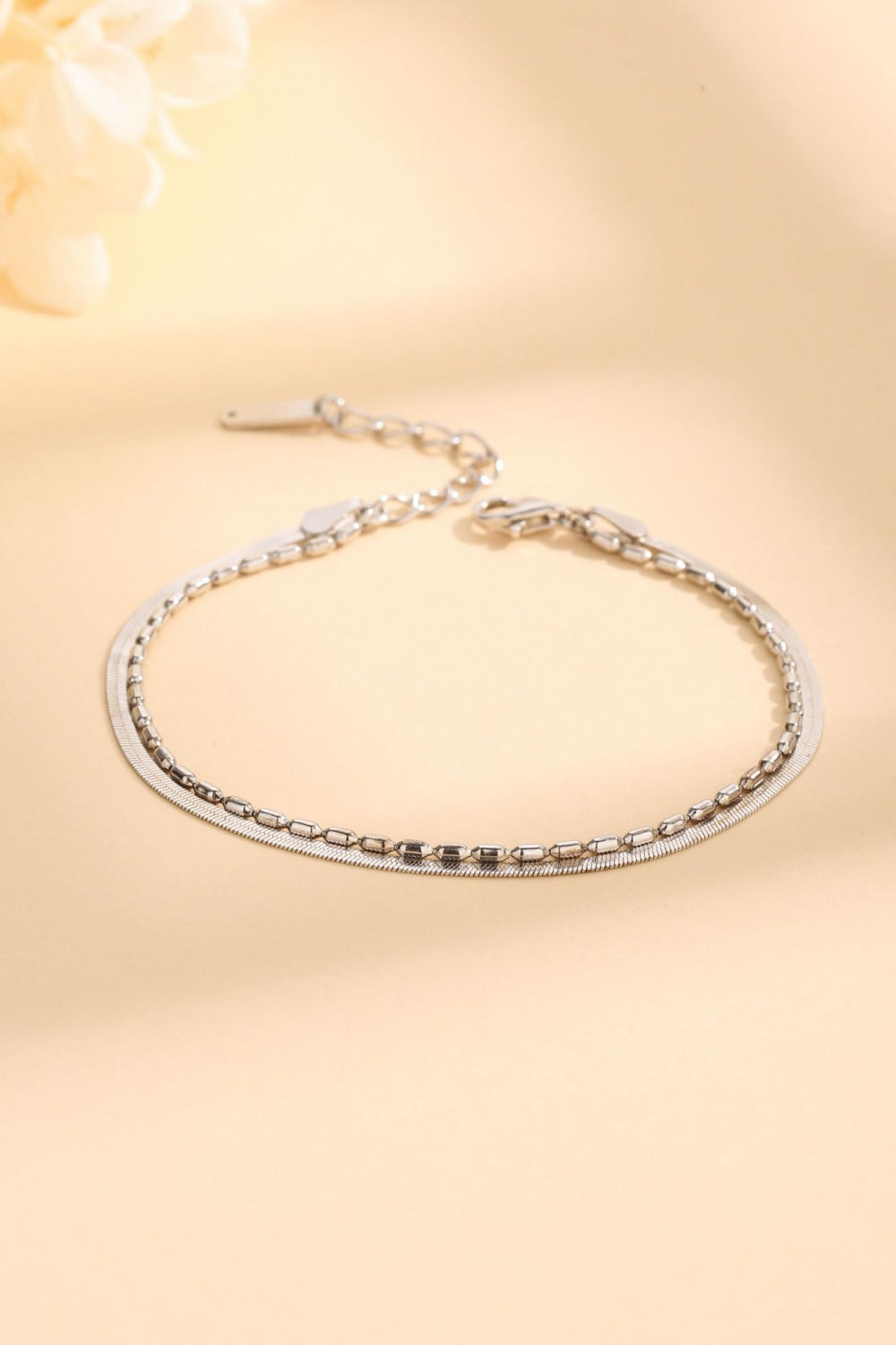 honeybee Mumford's Double-Layered Sterling Silver Bracelet