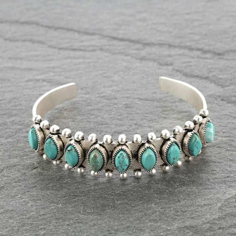 Honeybee Mumford's Turquoise Open Bracelet