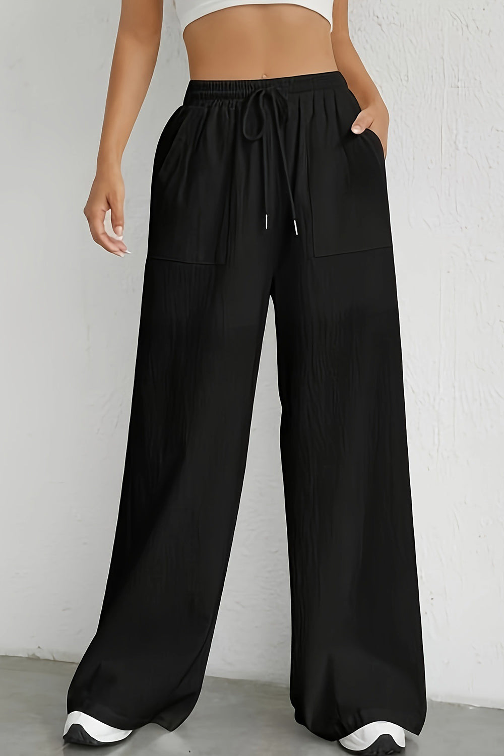 Honeybee Mumford's Drawstring Wide Leg Pants