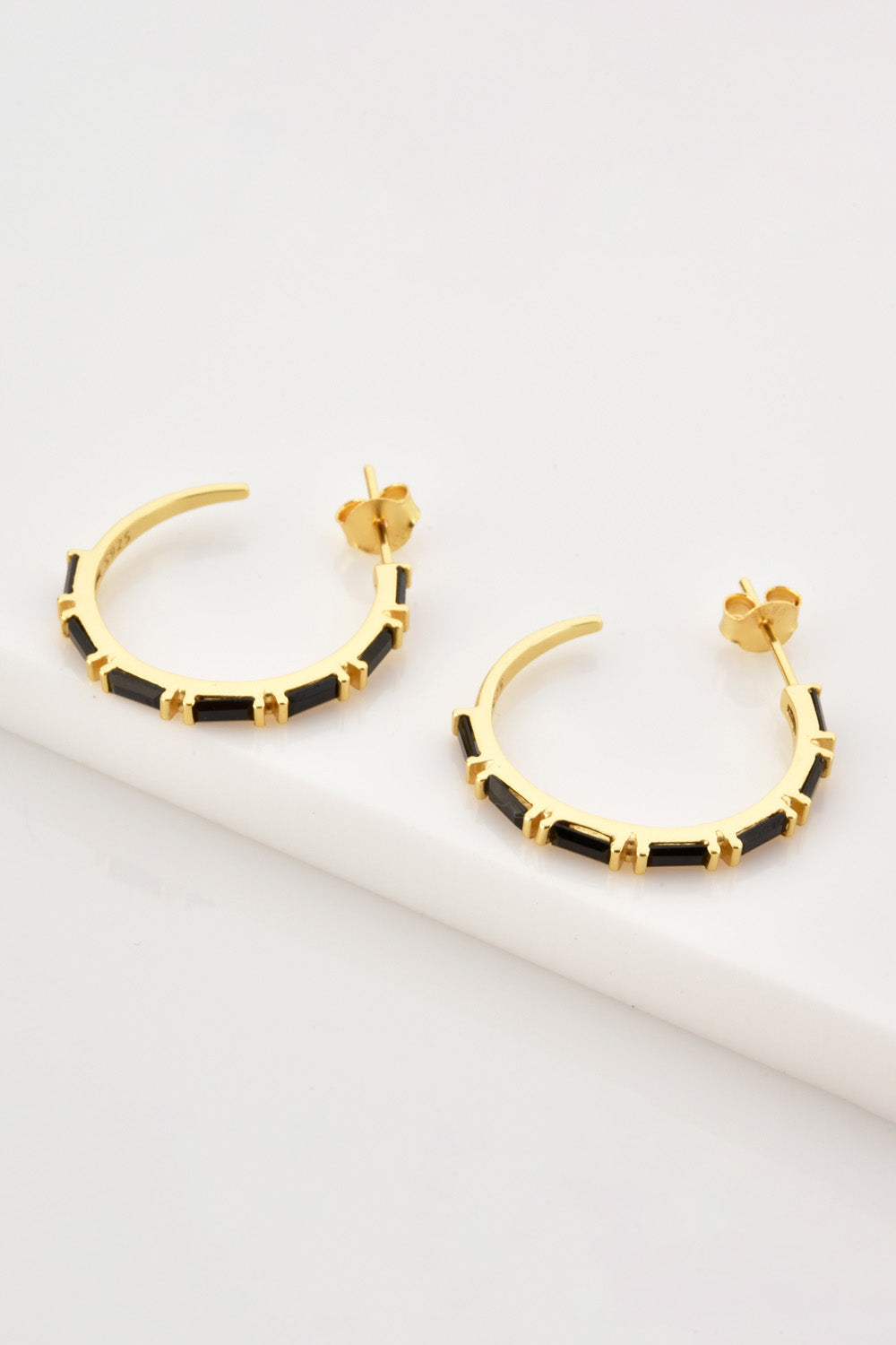 honeybee Mumford's Sterling Silver C-Hoop Earrings