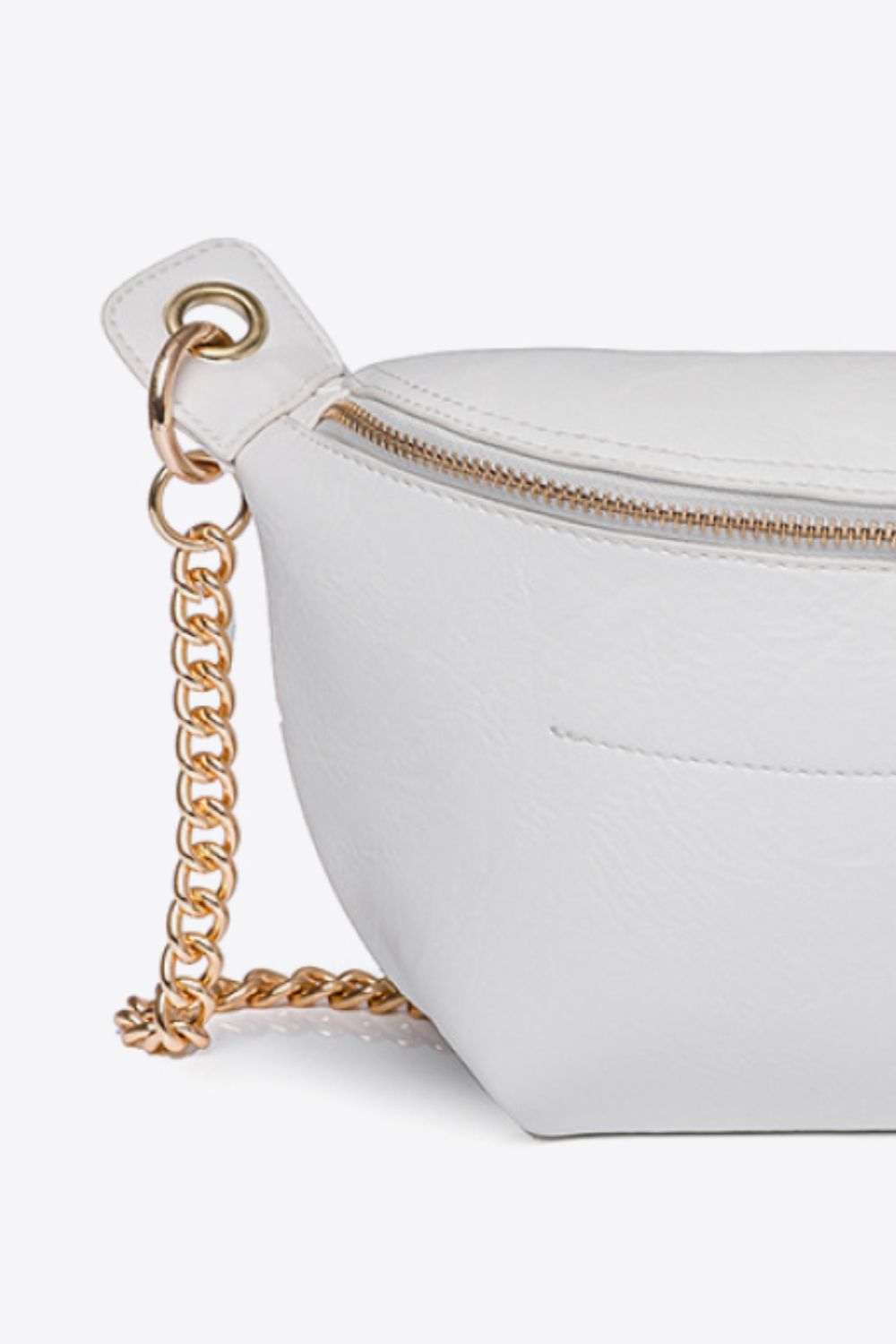 Honeybee Mumford's Leather Chain Strap Crossbody Bag