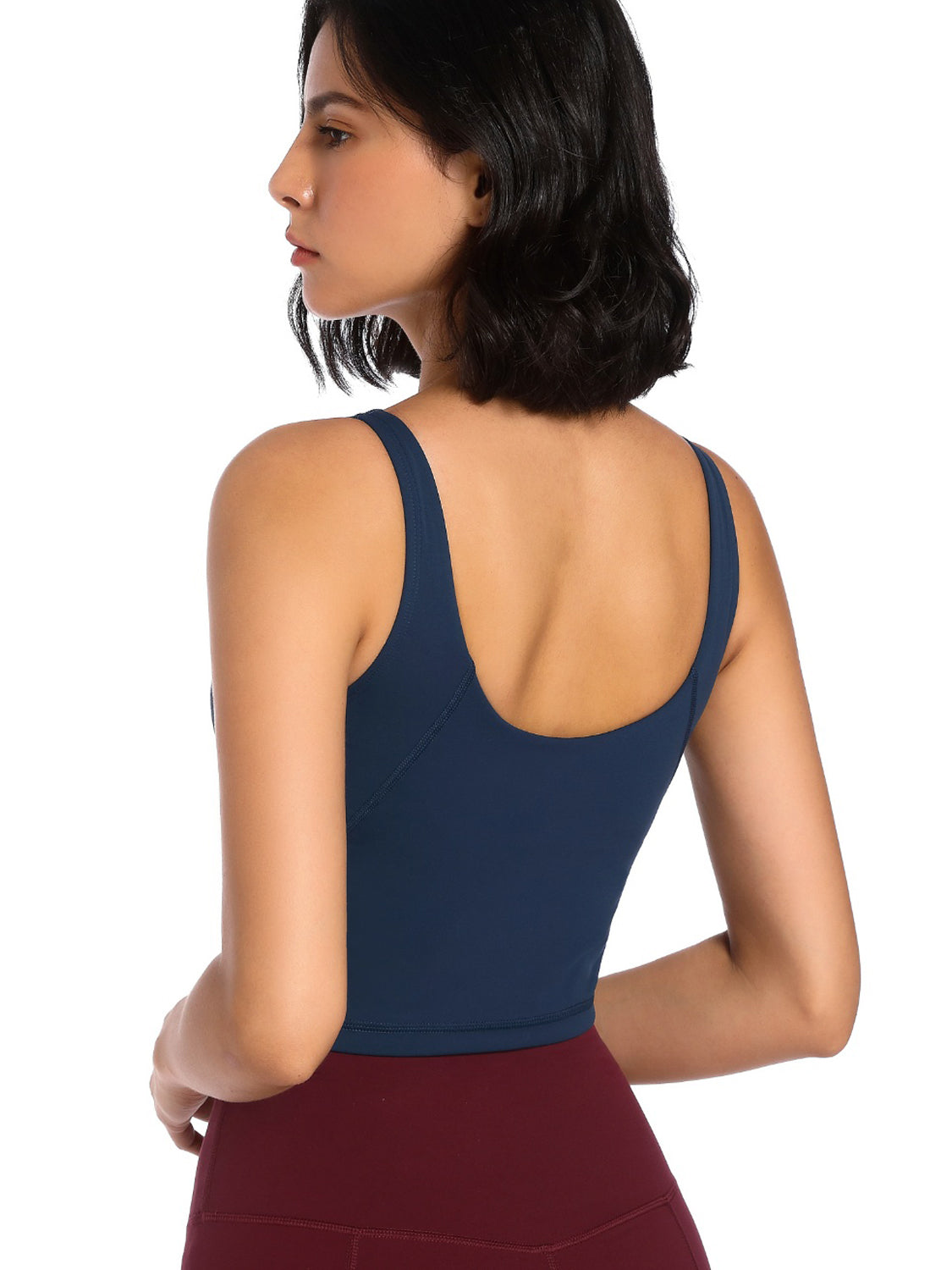 Honeybee Mumford's Scoop Neck Wide Strap Active Tank