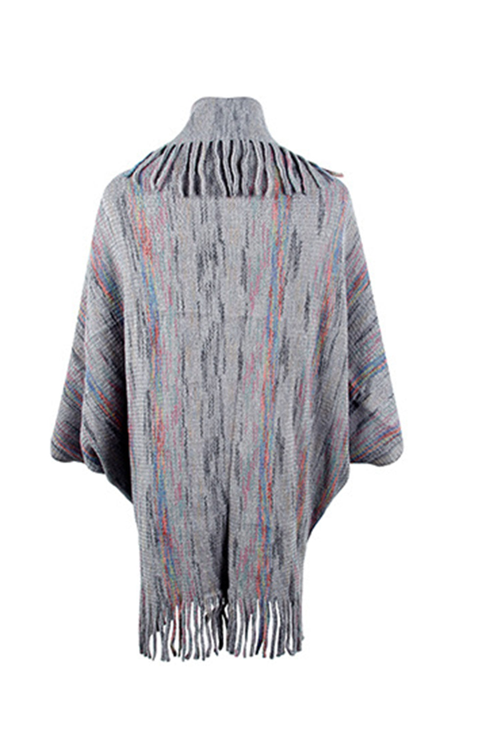 Honeybee Mumford's Fringe Detail Printed Poncho