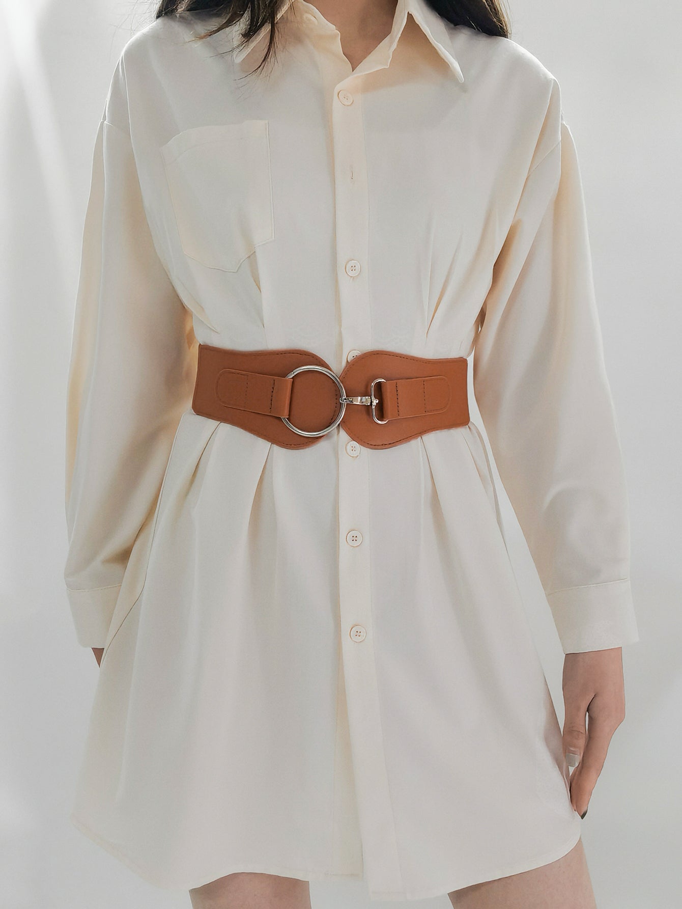 Honeybee Mumford's Elastic Wide Belt