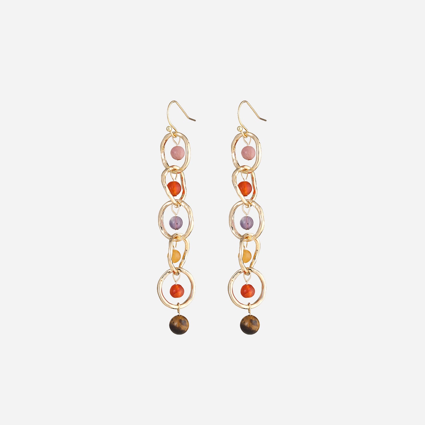 honeybee Mumford's Beaded Alloy Dangle Earrings