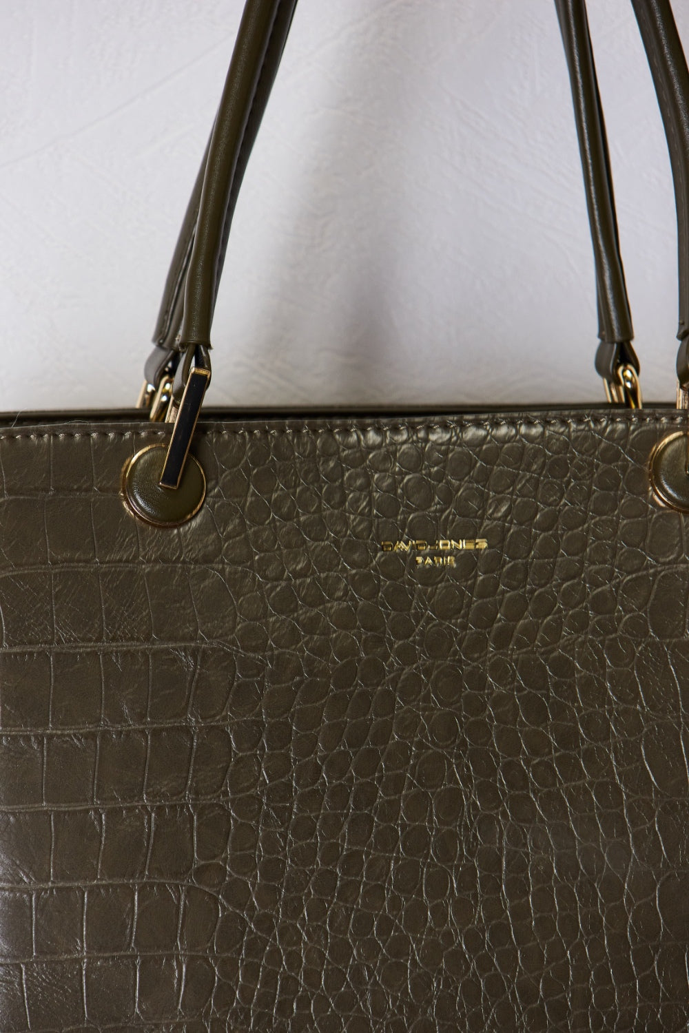 Honeybee Mumford's David Jones Texture Leather Handbag