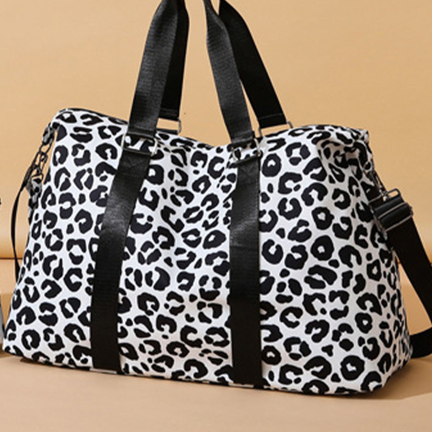 Honeybee Mumford's Animal Print Weekend Bag