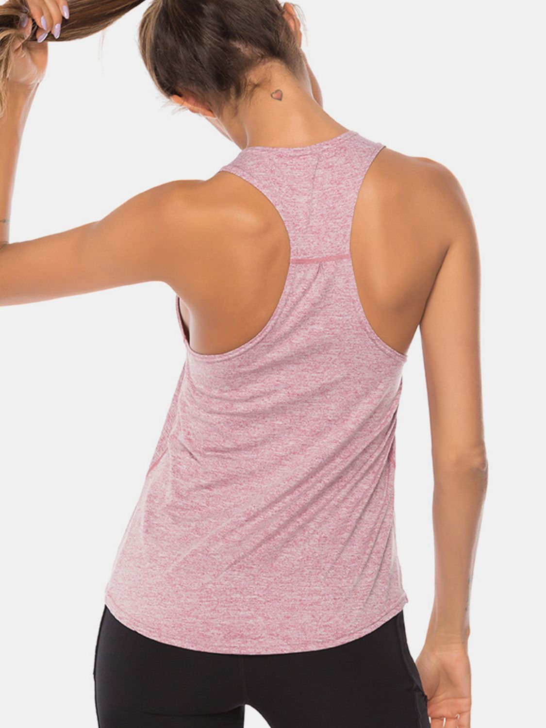 Honeybee Mumford's Full Size Scoop Neck Wide Strap Active Tank