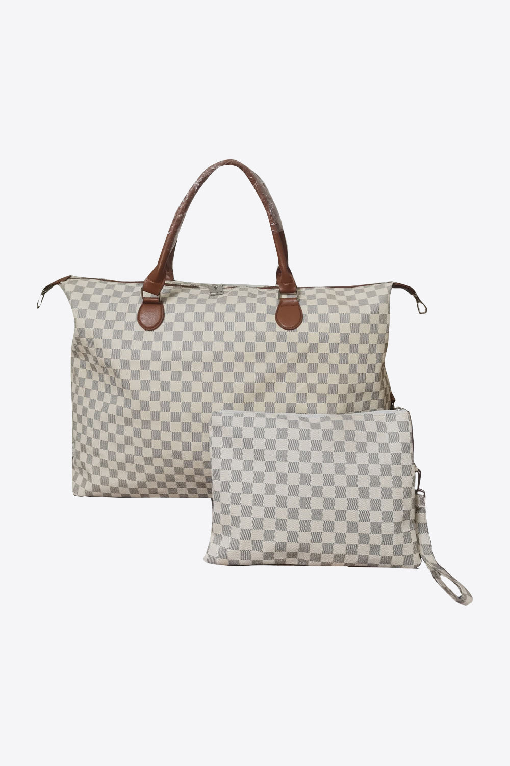 Honeybee Mumford's Honeybee Mumford's Checkered Two-Piece Bag Set