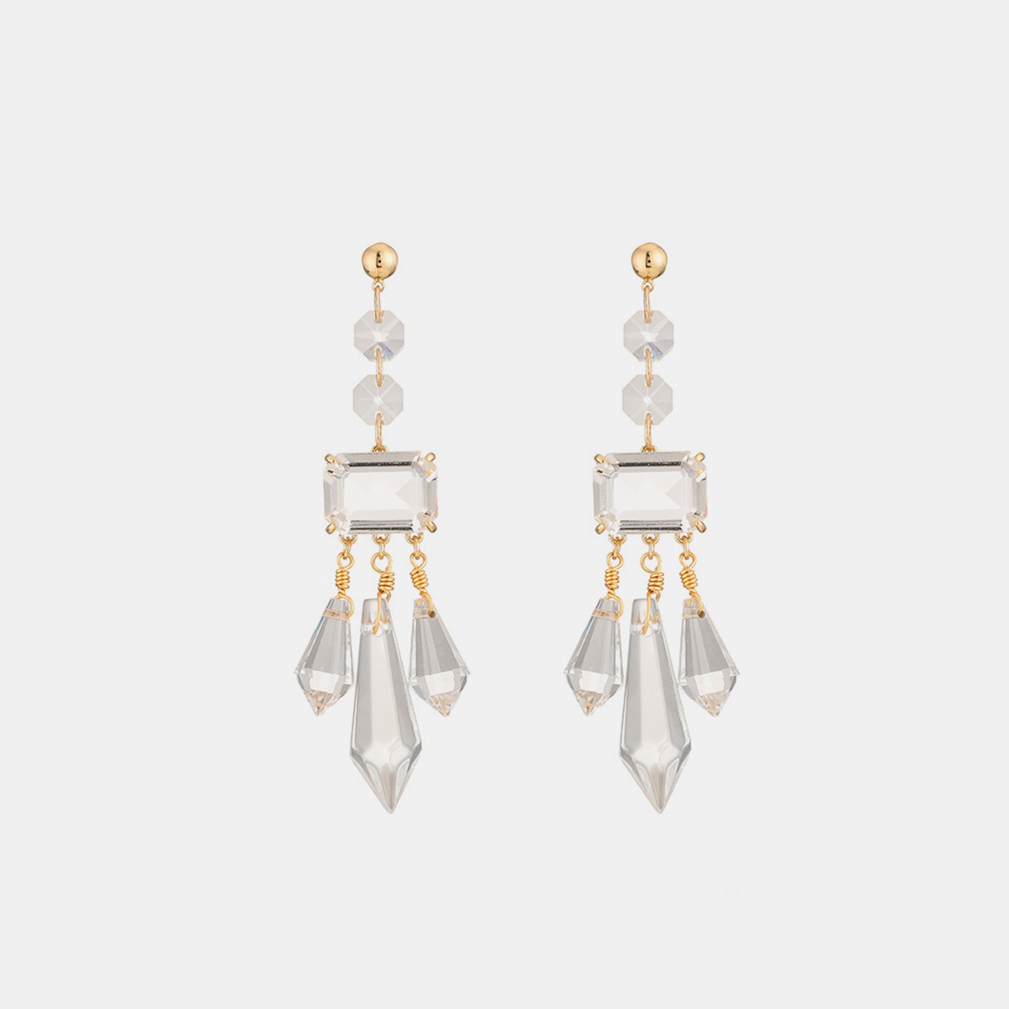 honeybee Mumford's Alloy Glass Dangle Earrings