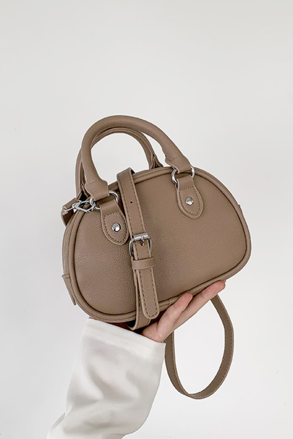 Honeybee Mumford's Leather Handbag